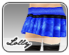 PlasTic Blue skirt