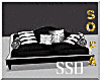SSD Sofa Blk/Wht  NP