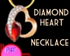 P4F Diamond Heart neckla