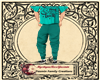 MRY-BOYS TEAL PJ BOTTOMS