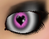 Pink heart eyes