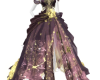 Gilded Rose Gown