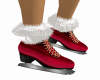 Ice Skates Red