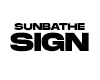 sunbathe sign