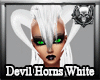 *M3M* Devil Horns White