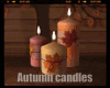 *Autumn candles
