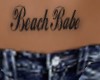 Beach Babe tattoo