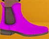 Hot Pink Ankle Boots 4 M