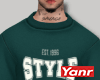 Tee Oversized Green