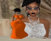 XBM ORANGE DRESS