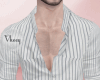 V | Striped Shirt.