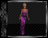 Satin Gown Purple