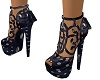 7" heels shami/studs blk