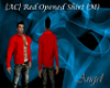 {AC} Red Opened Shirt 