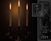 Gothic candles