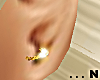 Jet : Ear Tragus Gold