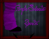 LH~ Purple Sweater Boots