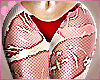 LLXL valentine tights