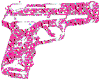 pink pistol (left)