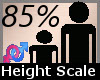 Height Scale 85% F