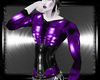 b purple pvc dom M