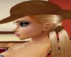 Blonde Cowgirl hat