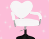! White heart swivel