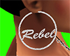 Rebel Hoop Earrings