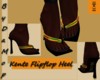 DaMop~Kente F-Flop Heel