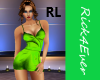 GREEN DRESS RL