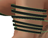 green upper arm bands