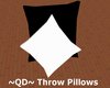 ~QD~Throw pillows
