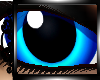 !  Blue Anime Eyes