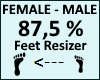 Feet Scaler 87,5%