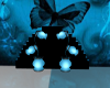 blue butterfly foutain