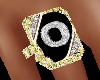 Diamond & Gold Ring "O"