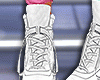 ♛Raven White Sneakers