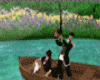 Fishing on Boat Animated