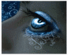 Blue eye picture frame