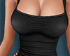 Dress with Rips Black