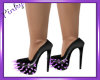 Purple Spike Shoes