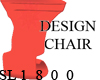 design chair red one