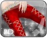 *Red Laced Tights*