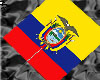 ~Ecuador Hand Held Flag