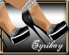 Black Garnet Heels