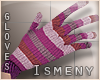 [Is] Knit Pink Gloves