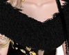 ^ Fur Shrug Black