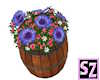 Barrel Of Flowers