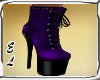 Purple elegant High Heel