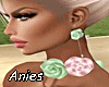 *A* Spring Rose Earrings